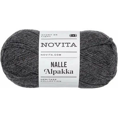 Novita Nalle Alpakka 44 Grafitová