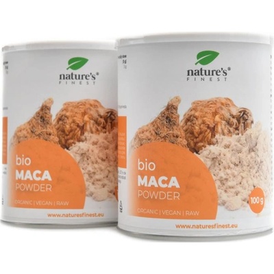 Natures Finest Maca Root Powder BIO 2 x 100 g