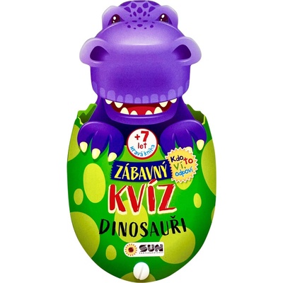 Zábavný kvíz Dinosauři Kdo to ví, odpoví – Hledejceny.cz