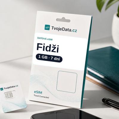 eSIM Fidži 1 GB / 7 dní