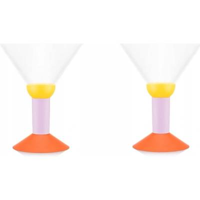 Bodum Skleničky na koktejly OKTETT vícebarevné 2 x 200 ml