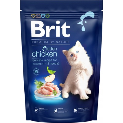 Brit bez obilnín kuracie mäso pre mačiatka 1,5 kg