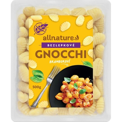 Allnature Bezlepkové gnocchi 0,5 kg