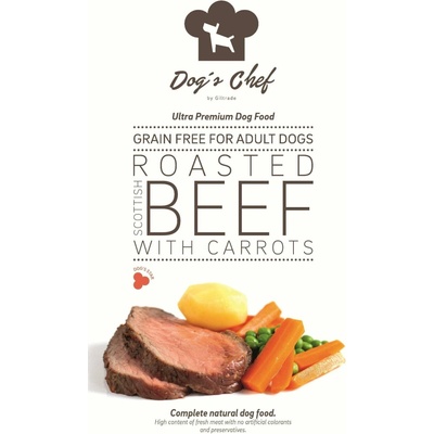 Dog's Chef Angus Beef With Sweet Potato & Carrot Adult 12 kg