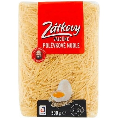Zátkovy polévkové nudle vaječné 0,5 kg