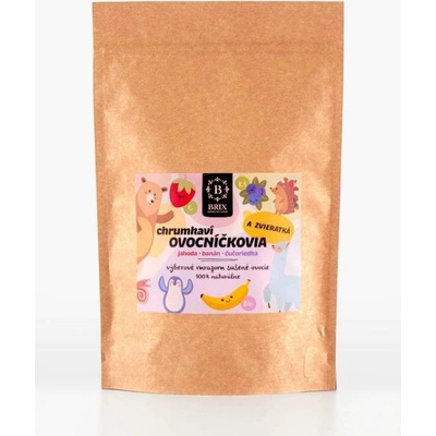 Dortisimo Brix Lyofilizovaný mix ovoce jahody banán a borůvky (40 g)