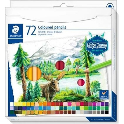 Staedtler sada farebných šesťhranných ceruziek 146 C 72 rôznych farieb 146C C72