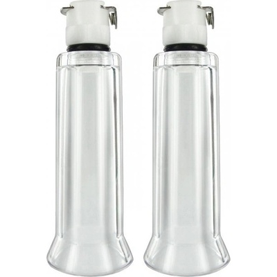 Size Matters Nipple Cylinders - cylindry na bradavky k vakuovým pumpám 1 pár - MEDIUM