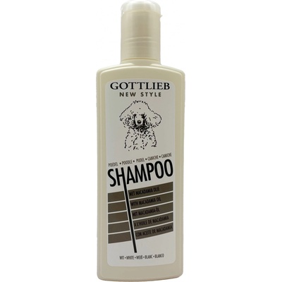Gotllieb Gottlieb Pudel šampon 300 ml-pro bílé pudly s makadam. olejem – Hledejceny.cz