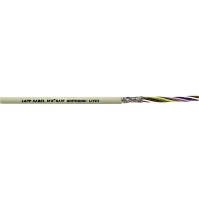 Lapp 0034416/1 dátový kábel UNITRONIC® LiYCY 16 x 0.25 mm² sivá 1m