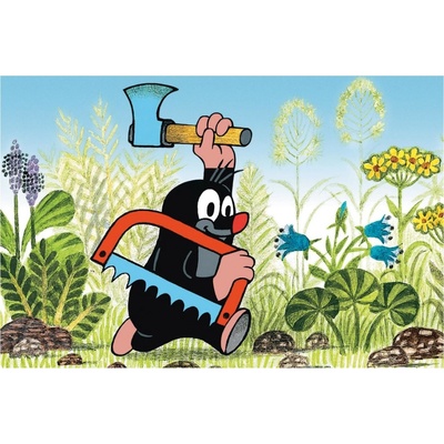 Dino Krtek hurá do práce 54 dílků