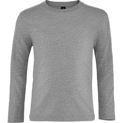 Sols s dlouhým rukávem IMPERIAL LSL kids 02947350 Grey melange