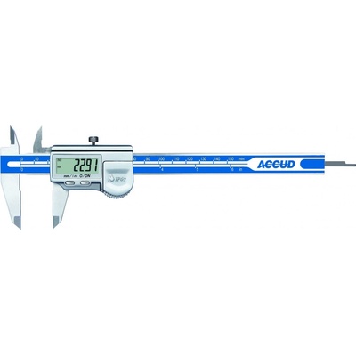 ACCUD 112-12 posuvné měřidlo digitální IP67 + ABS 112-008-12 200/0,01 mm