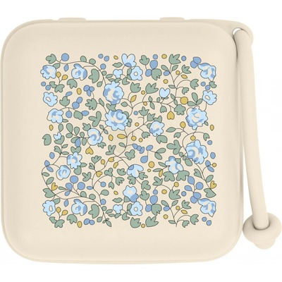 Bibs x Liberty krabička na dudlíky Ivory