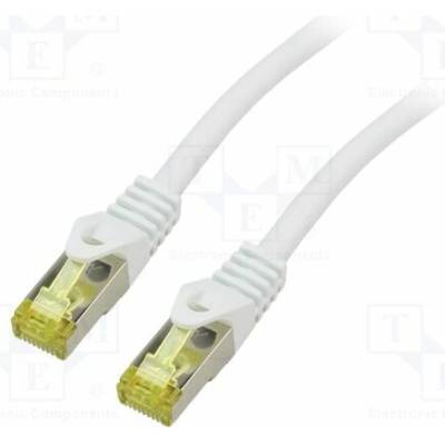 Goobay 69449 Patch S/FTP Kat: 6a RJ45 vidlice z obou stran lanko Cu