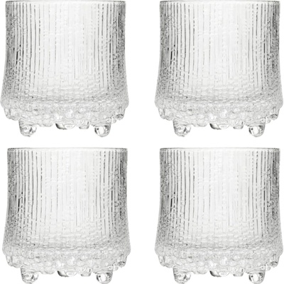 iittala Sklenice Ultima Thule on the rocks – set čirá barva sklo 4 x 280 ml