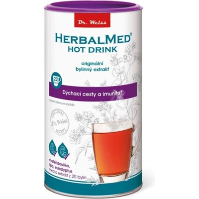 Herblamed HotDrink Dr.Weiss dých.cesty 180 g+vitC
