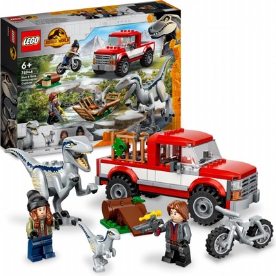 LEGO® Jurassic World 76946 Odchyt velociraptorů Blue a Bety
