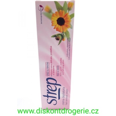 Opilca Strep depilační krém Face & Bikini 75 ml