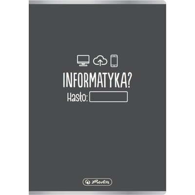 Herlitz Zošit kockovaný A5 Informatika