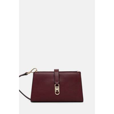 Tommy Hilfiger Kabelka AW0AW18005 burgundské