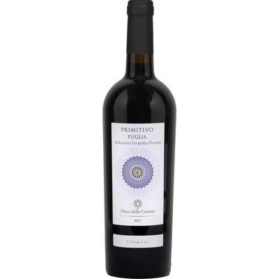 TINAZZI Primitivo DI Puglia IGT 2020 14% 0,75 l (holá láhev)