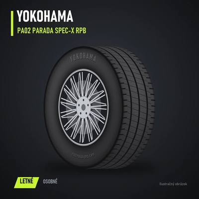 Yokohama PA02 Parada Spec-X 305/35 R24 112V