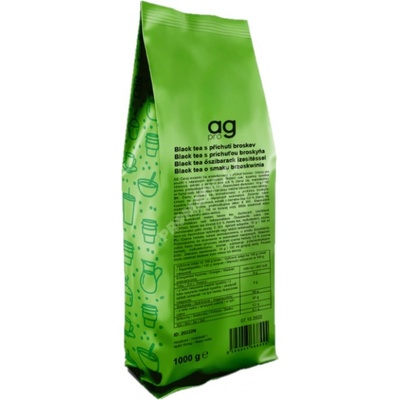 AG PRO Black tea s príchuťou broskyňa 1000 g