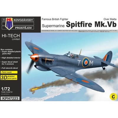 Kovozávody Prostějov Supermarine Spitfire Mk.Vb „Over Malta“ 1:72