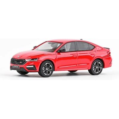 Abrex ŠKODA OCTAVIA IV RS SEDAN 2020 Červená Rallye 1:43