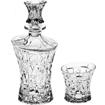 Crystal Bohemia Patriot whisky set 1 + 6