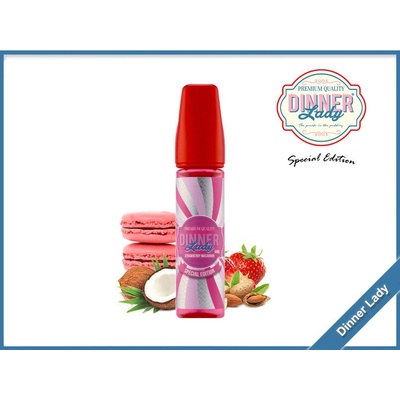 Dinner Lady Strawberry Macaron Shake & Vape 20 ml