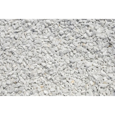 Kamenná drť Flairstone mramorová kararská 9–12 mm bílá balení 25 kg – Hledejceny.cz