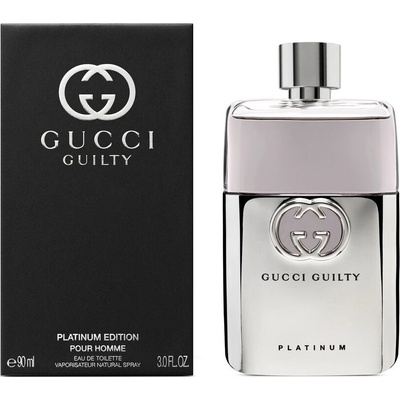 Gucci Guilty Platinum toaletná voda pánska 90 ml