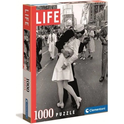 Clementoni Life čivava Bozk na Times Square 1000 dielov