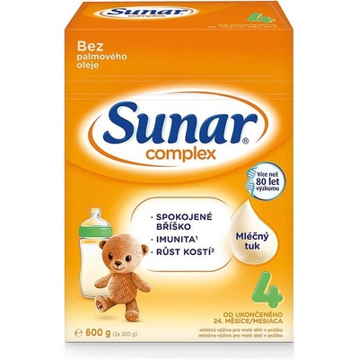Sunar 4 Complex jahoda 600 g – Hledejceny.cz