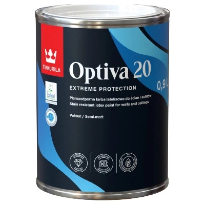 TIKKURILA Optiva 20 0,9 l Bílá