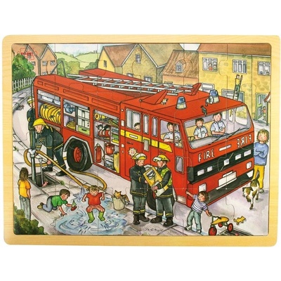 Bigjigs Toys Hasiči 24 dílků