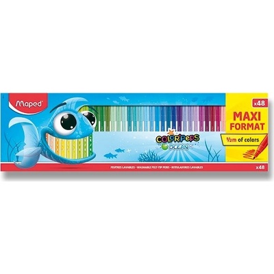 Maped Color'Peps Ocean fixy 48 barev 845727