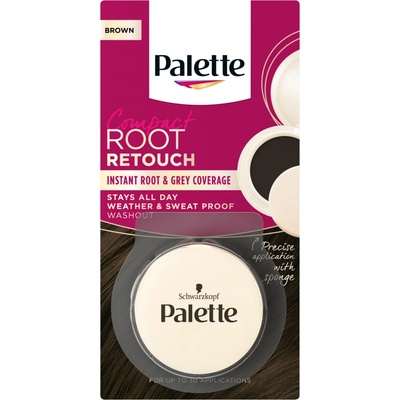 Schwarzkopf Palette Compact Root Retouch vlasový korektor Brown 3 g
