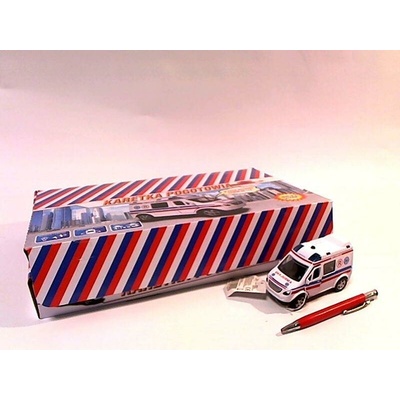 Hipo Auto Ambulance Van 11cm s hlasem (HKG090)