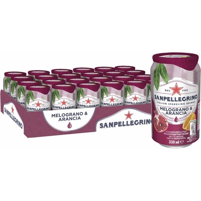 SanPellegrino Granátové jablko Pomaranč 24 x 330 ml