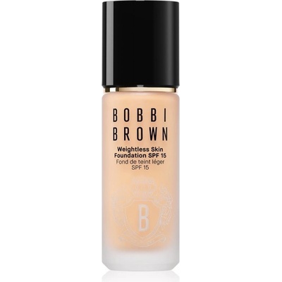 Bobbi Brown Weightless Skin Foundation SPF15 dlouhotrvající make-up s hydratačním účinkem Natural 30 ml