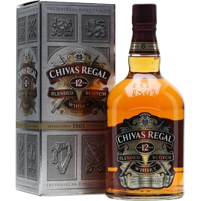 Chivas Regal 12y 40% 1 l (karton)