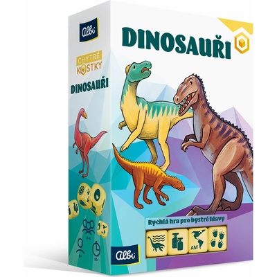 Albi Chytré kostky Dinosauři – Hledejceny.cz