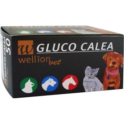 Wellion Vet Gluco Calea Prúžky na meranie glukózy 50 ks
