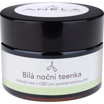 Anela Bílá noční teenka Zinková mast pro problematickou pleť se sklony k akné 50 ml