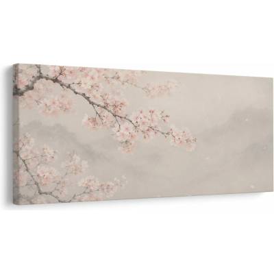 Dovido Obraz rozkvetlá sakura v pastelových tónech - 120x60