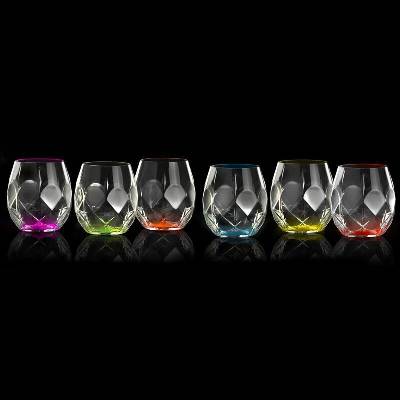 RCR Cristalleria Italiana RCR ALKEMIST COLOR SKLENICE 6 x 380 ml
