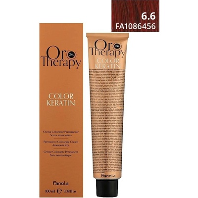Fanola Oro Therapy Color Keratin Oro Puro 6.6 100 ml